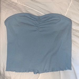 Pacsun Basics, Baby Blue Bandeau Top